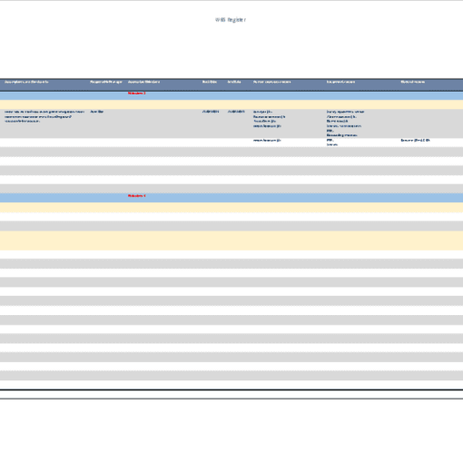 4 steps to a finished project cost plan in MS Excel